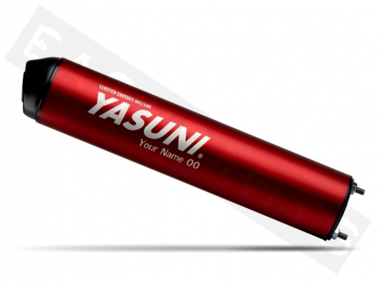 Uitlaat YASUNI SPR3-MAX Red Edition Derbi Senda 50 R-SM '00-'03